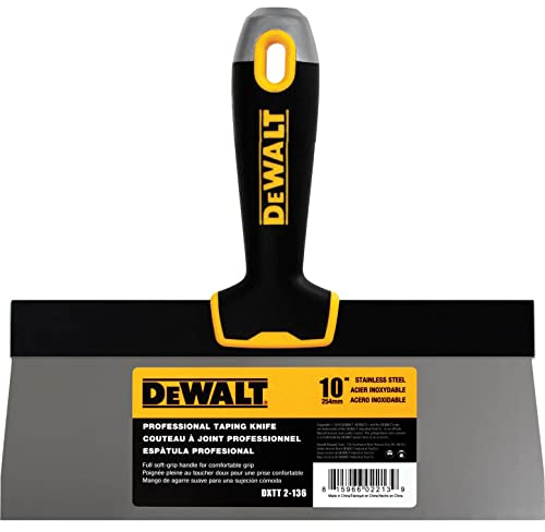 DeWALT Drywall Soft Grip Taping Knife 250mm (10in)