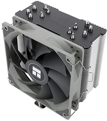 Thermalright BA120 CPU Air Cooler, 6 Heat Pipes, TL-C12C PWM Quiet Fan CPU Cooler with S-FDB Bearing, for AMD AM4 AM5/Intel 1700/1150/1151/1200, PC Cooler