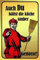 Tin Sign Blechschild 20x30 cm Auch du hälst die Küche sauber Genosse Hinweis Schild WG Wohnung Wand Deko Bar Kneipe Cafe Sammler Geschenk