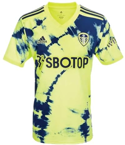 Adidas 2022-2023 Leeds United Away Football Soccer T-Shirt