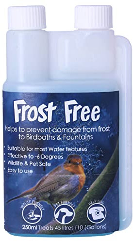 Aquacadabra Frost Free 250ml Prevent Water Feature Ice Freeze Pet Wildlife Safe Garden