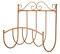 Lilienburg Wand-Schlauchhalter Rost braun stabiles Metall Gartenschlauchhalter Nostalgie Design antik wetterfest extrem robust und langlebig Metall (Rost)