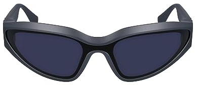 KARL LAGERFELD Unisex Kl6128s Sonnenbrille, Metallic-grau, Einheitsgröße