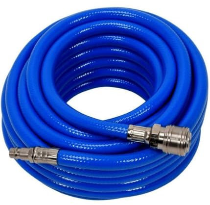 OISE ART STORE Trade Shop - Tubo Aria Compressa Flessibile per Compressore 20 Metri Raccordo Rapido 1/4″