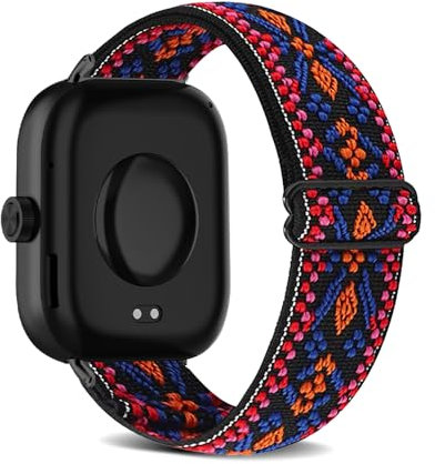 KoGiio Strap compatible with Xiaomi Redmi Watch 5/ Xiaomi Redmi Watch 4/Xiaomi Smart Band 9 Pro/Mi Band 9 Pro/Smart Band 8 Pro/Mi Band 8 Pro, Watch Band, Soft Nylon Replacement Bracelet Strap