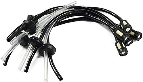 Kit de tubo de combustible de 5 piezas con filtro de combustible para recortadora de 4 tiempos, desbrozadora de césped, cortacésped, casa, piezas de herramientas manuales