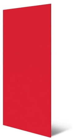 JANGAL Modular Wall rPET Filz Paneel, recyceltes PET Akustikpaneel 1040x520 mm, Modulares Wandpaneel, zum Kleben oder Schrauben, Wandverkleidung, Wand Deko (Red)