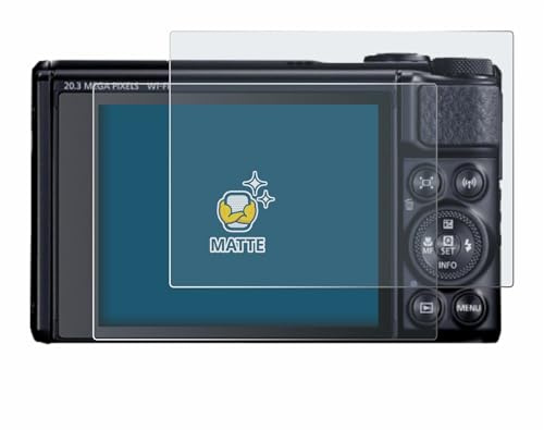 BROTECT Entspiegelungs-Schutzfolie für Canon PowerShot SX740 HS Lite (2 Stück) Matte Displayschutz-Folie, Anti-Reflex, Anti-Fingerprint