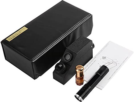 Glomora Schmuck-Refraktometer, tragbar, leicht, 1,30–1,81, professionelles Edelstein-Identifizierungs-Edelstein-Refraktometer zur Messung des Brechungsindex, Schmuck-Testgerät