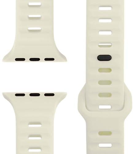NALIA Motion Silikon Armband für Apple Watch 42/44/45/46/49mm, Nachthimmel | 49mm/46/45/44/42 Serie 1-3