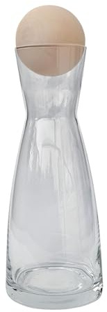 Erst-Holz Karaffe Glasflasche Mit Zirben-Kugel
