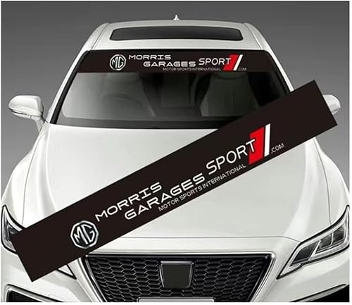 Car Windscreen Sunstrip Decal for MG HS MK2 2024 2025 2026, Car Front Rear Window Windshield Sticker Sun Visor Strip Styling Decoration Accessories
