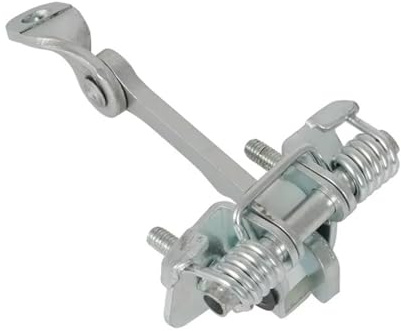Charnière porte voiture Compatible avec Peugeot pour 206CC 2000 2001 2002 2003 2004 2005-2010 9181C8 Sangle de contrôle de porte avant et arrière limiteur d'arrêt de charnière de porte(Front)