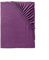 Spannbettlaken 140x200 Jersey bis Bettlaken 160x200 elastisch - Jersey Spannbettlaken lila - Bettlaken ideal kombinierbar zu lila Bettwäsche