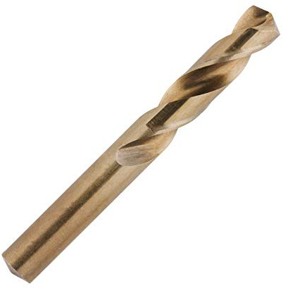 UK Drills 7.9mm 5/16 Ground Cobalt Stub M35 Drill Bit with Round Shank