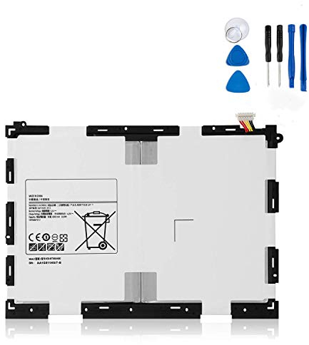 ASKC EB-BT550ABE (3.8V 22.8Wh 6000mAh) Tablet Battery Replacement for Samsung Galaxy Tab A 9.7 SM-T550 SM-P550 SM-T555C SM-T555 SM-P351 Series EB-BT550ABA AA1G511HS EB-BT550 with Tools