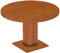 B.R.A.S.I.L.-Möbel Brasilmöbel Säulentisch Rio UNO Rund 120 cm Kirschbaum Tisch Esstisch Pinie Massivholz Esszimmertisch Holz Küchentisch Echtholz Größe und Farbe wählbar