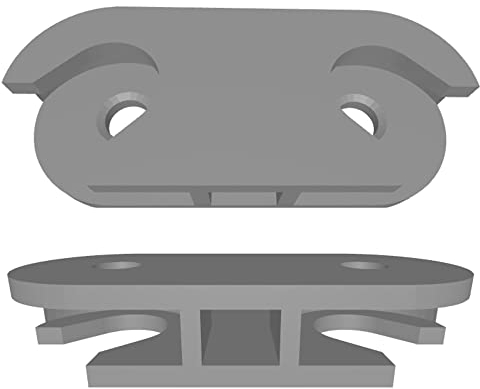 ULROAD 2x Ersatzteil Scharnier Halter für IKEA HEMNES GREVBAECK Stall Schuhschrank Halterung Schuh Schrank Ersatzteile Zubehör 110364