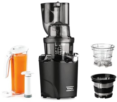 Kuvings - Extracteur de jus REVO830 + kit sorbet & smoothie + kit de conservation de jus sous vide - Noir