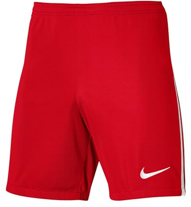 NIKE DR0968-657 Y NK DF LGE Knit III Short K Shorts Unisex University RED/White/White Size XS