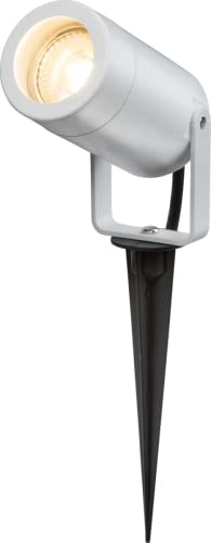 Eamon - 230V IP65 GU10 Polycarbonate Spike Light - White