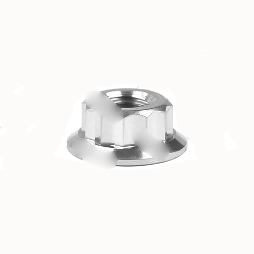 Mutter M5/M6/M8/M10/M12 Bi-Sechskant-Flanschmuttern für Nachrüstung-M8, Titan