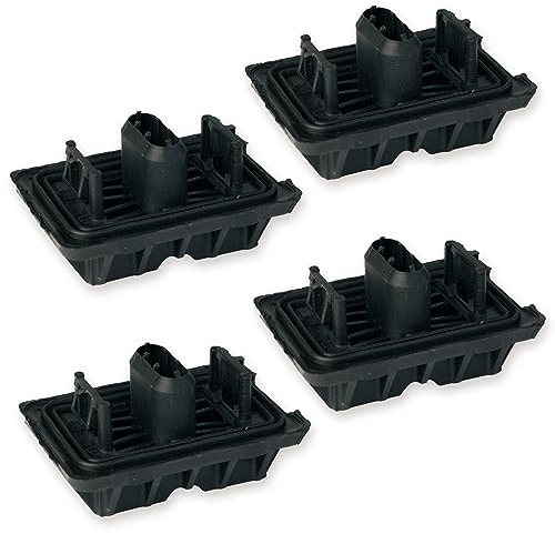 AUTOXBERT Wagenheber Aufnahme Adapter Gummiauflage Hebebühne Gummiblock Wagenheberaufnahme Pad für BMW E81 E82 E87 E90 E91 E60 E61 F10 X1 E84 51717237195 (4Pcs)