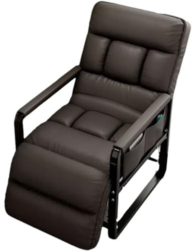 Schlafsessel Klappbar Günstig Sessel Wohnzimmer Schlafsessel Klappbar Mit Bettfunktion Gestell Aus Metall Und Stahl 5-stufig Verstellbare Rückenlehne(Gray)