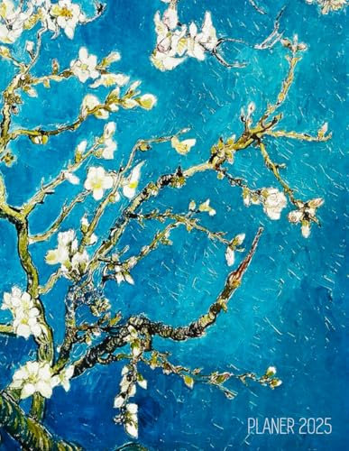 Vincent Van Gogh Terminplaner 2025: Mandelblüte | Planer mit Wochenübersicht | Raum für Notizen | Post-Impressionismus | Holländischen Malerei | ... | Ideal für die Schule, Studium und das Büro