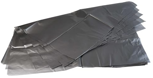 vhbw 5x Entsorgungsbeutel Ersatz für Makita 195432-5 | 0088381369473 für Staubsauger - Polyethylen, 64cm x 66cm silbergrau