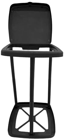 Trash Bag Holder Stand - Rubbish Bag Stand | Telescopic Garbage Holders Waste Storage Frame with Lid for Living Room Yard Lawn Camping Parties