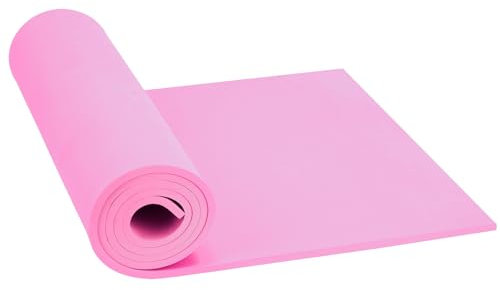 Rosa EVA Schaumstoff, Do²ping EVA Foam 6mm, 35.5x124.5cm mit hoher Dichte 86kg/m3 Cosplay Schaumstoff für Kostüm DIY Projekt (6mm Rosa)