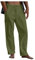 Herren Leinenhose Sommer Leichte Atmungsaktiv Hosen mit Kordelzug Loose Sommerhose Freizeithose Leinen & Baumwolle Hose Einfarbiges Stoffhose Casual Urlaub Strandhosen mit Taschen(#A Army Green,L)