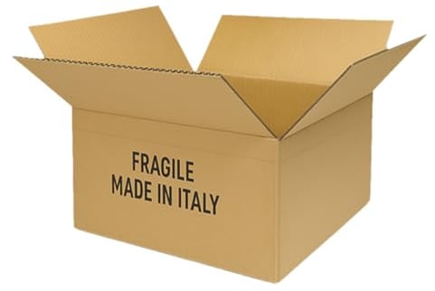 Scatole Cartone Doppia Onda 60x40x40 cm (10 Pezzi) | Super Resistenti per Trasloco, Spedizione e Stoccaggio | Qualità Italiana