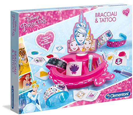 Clementoni Bracciali e Tattoo Principesse Disney 15251