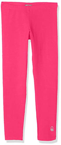 United Colors of Benetton 3CY4I0893 Leggings, Rosa (Fucsia 19t), 82 (Taglia Produttore:1Y) Bambina