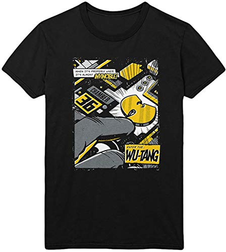 Wu-Tang Clan Men's Invincible T-Shirt Black