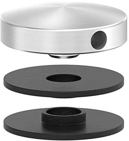 Glas-Punkthalter 40mm, Oberteil, für Glas 3,0-12,76mm, V2A