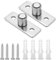 2Pcs Edelstahl Scheunentor Roller Bodenführung Schiebetür Hardware Zubehör Lager einsetzen