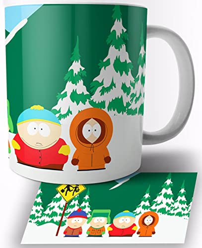 TusRelojes South Park Tasse en Céramique Blanche 325ml Mug