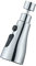Andoer Kitchen Tap Spray Head Faucet Sprayer Attachment 3 Functions Spray Head 360°Swivel Faucet Spayer Head G1/2 Water-saving Sink Aerator for Kitchen Faucet Replacement Spray Head Polished Finished