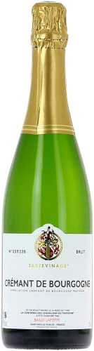 Caves Bailly-Lapierre Crémant de Bourgogne Tasteviné Brut, Crémant aus Frankreich (1 x 0.75l)