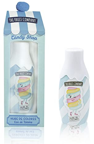 THE FRUIT COMPANY Colonia Eau de Toilette NUBES DE COLORES 40 ml Fragancia Origen ESPAÑA Para Mujeres Edición Golosina