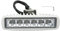 OUKENS Lampe De Travail à LED Pour Bateau, 12 V à 24 V CC, Projecteurs Marins à LED étanches Pour éclairage Extérieur De Voitures, Yachts(BLANC+BLEU)