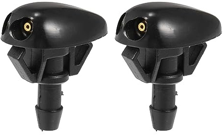 A ABSOPRO Buse Vaporisateur De Lave-Glace Pour Nissan Frontier 98-04 2 Pcs | Pour Nissan Xterra 00-04, Sentra 00-06, X-Trail 02-07, Altima 02-06, Noir, Plastique, 27x17x30mm, OE289313S500