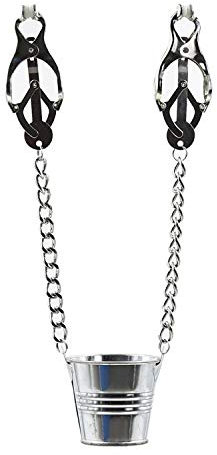 Body Clamps with Chain Non Pierced Clips Non-Piercing Sexy Bucket Beginner Nipple Jewelry for Women