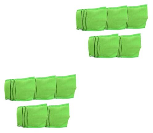 Angoily Peeling-Bürste Handschuh 10 Stk Handschuhe Badetuch Schlamm Handtuch Körper Zubehör Körperreinigungstuch Badezubehör