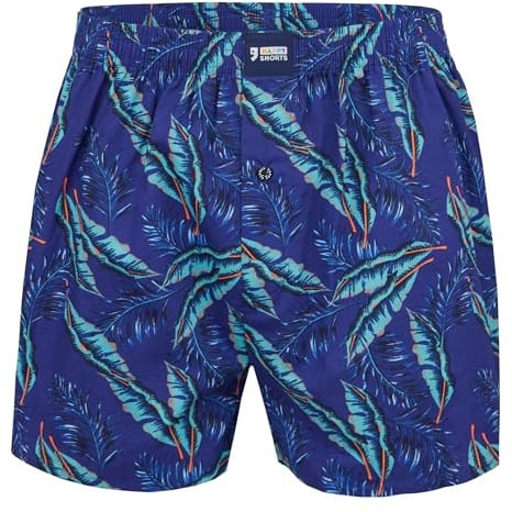 Happy Shorts Herren American Boxer Boxershorts Shorts Webboxer mexikanischer Kaktus - Mexican Cactus