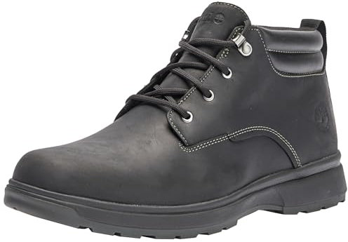 Timberland Atwells Ave WP Chukka, Boot Uomo, Jet Black, 43 EU