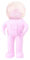 The Small Astronaut Pink
